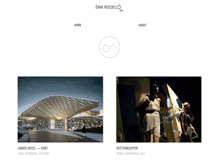 Tablet Screenshot of danirossello.com